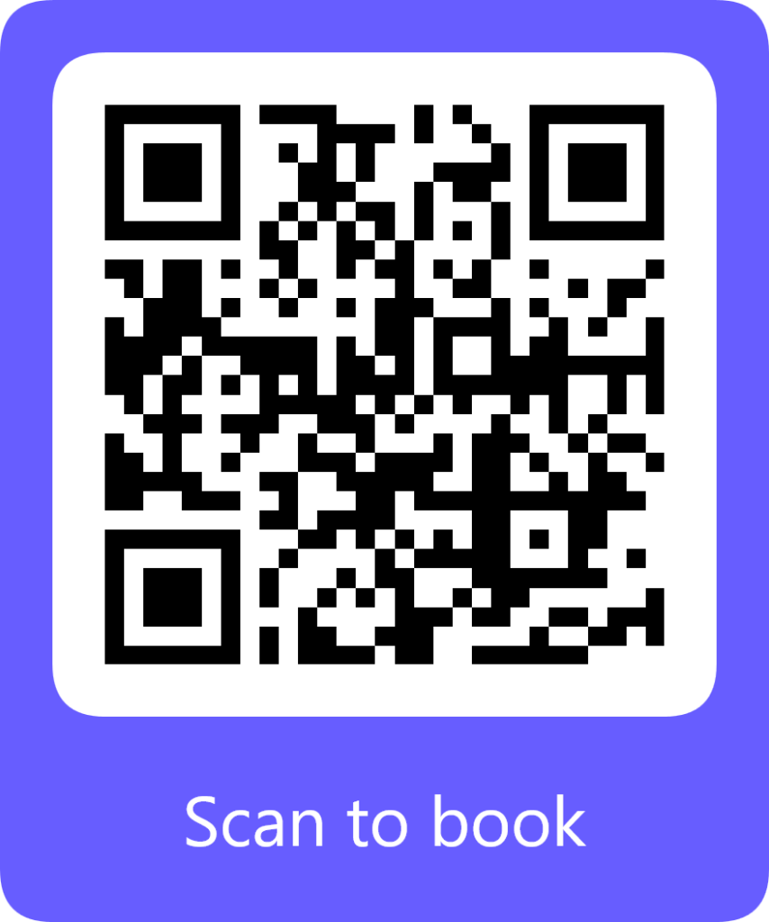 Booking QR code